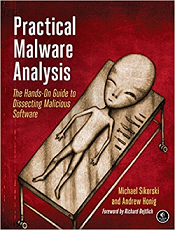 practical malware analysis book cover